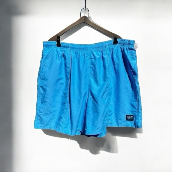 🌻NEW Speedo Men's Blue Trunks w Built-In Briefs Size XXL - Picture 1 of 8